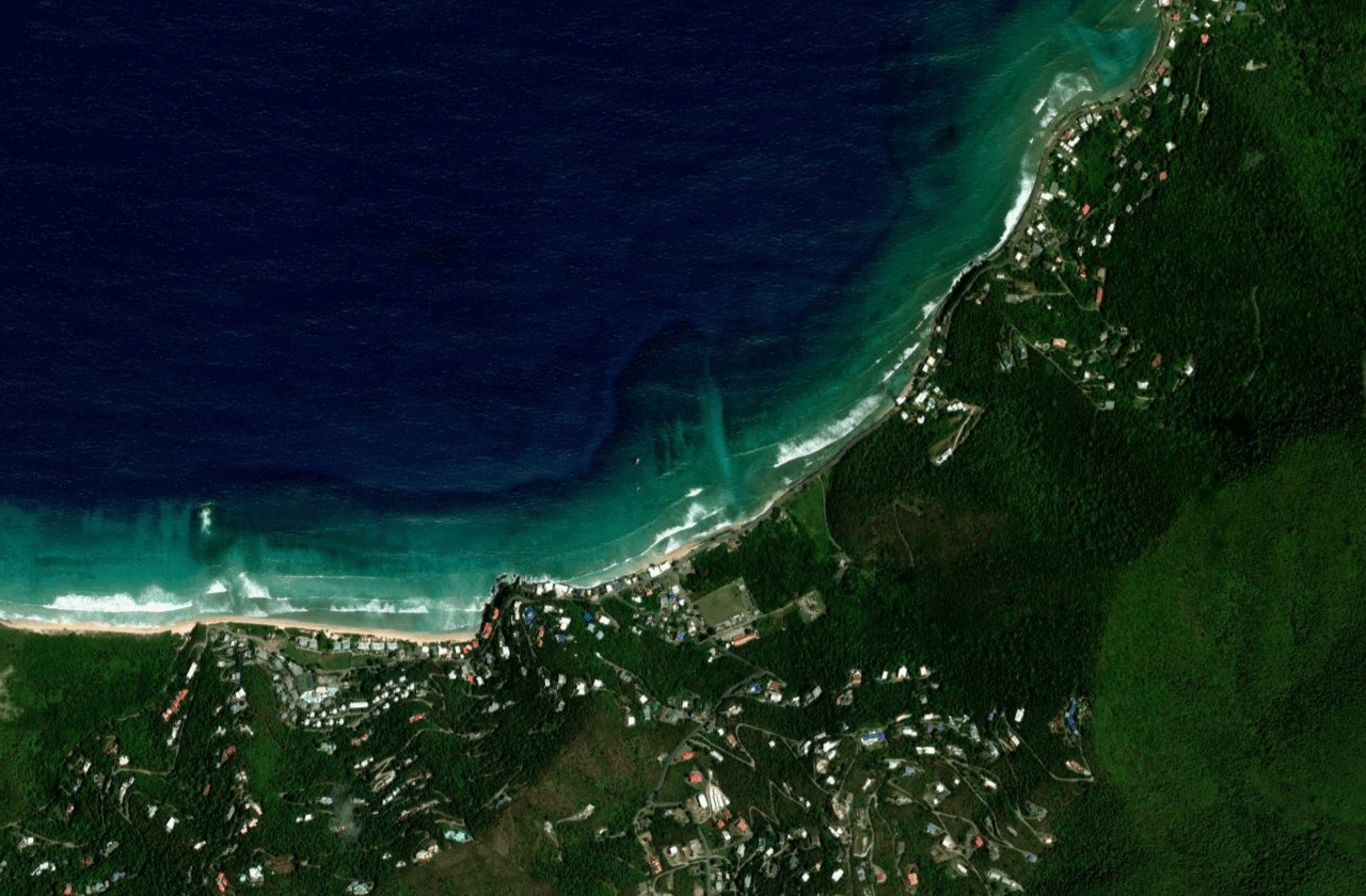 Satellite view of Apple Bay