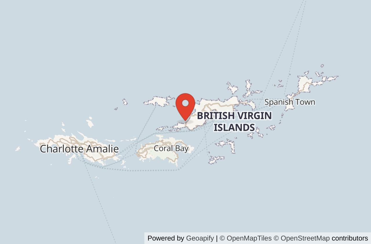 Map showing Apple Bay location