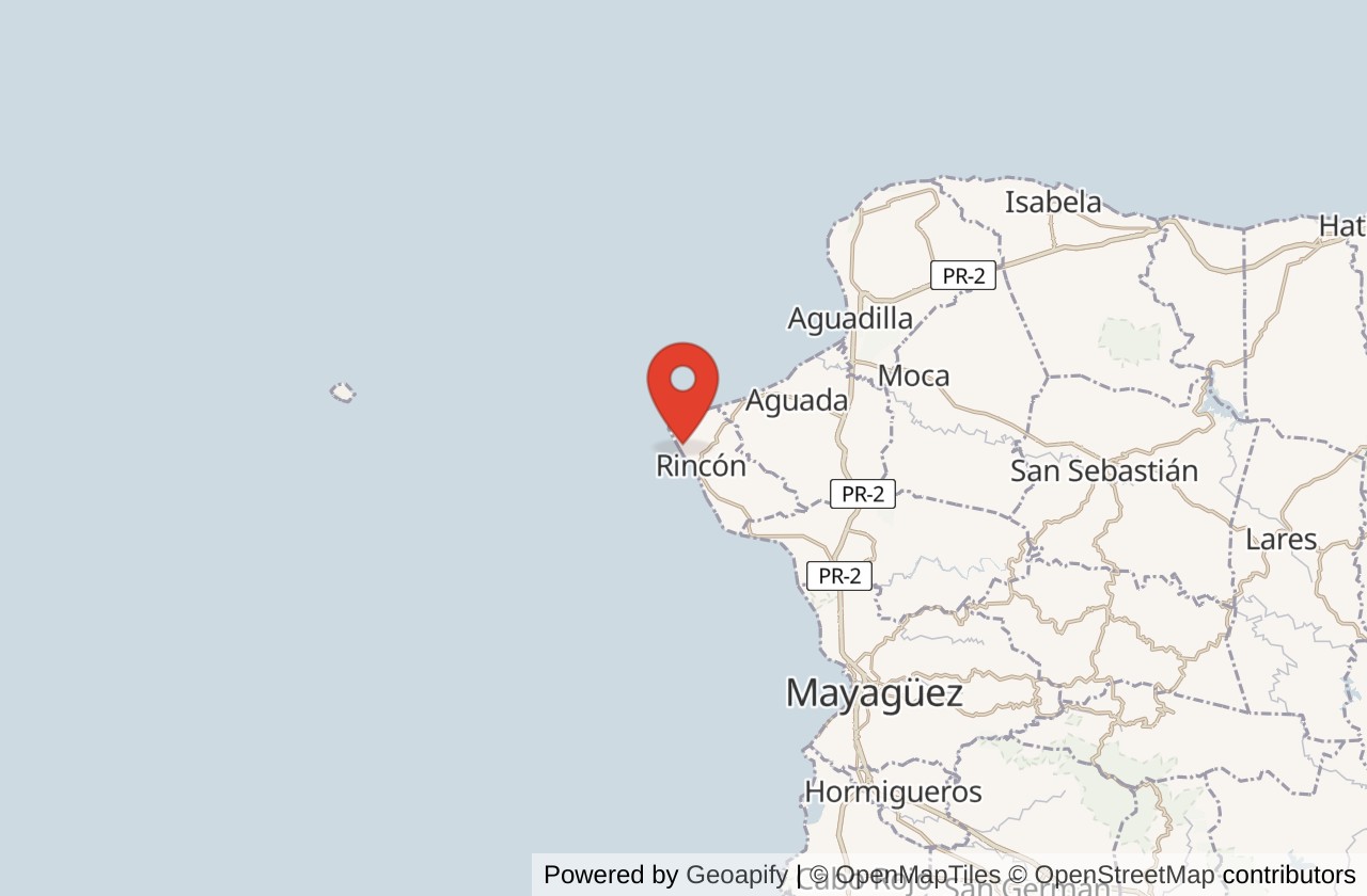 Map showing Domes (Rincon) location