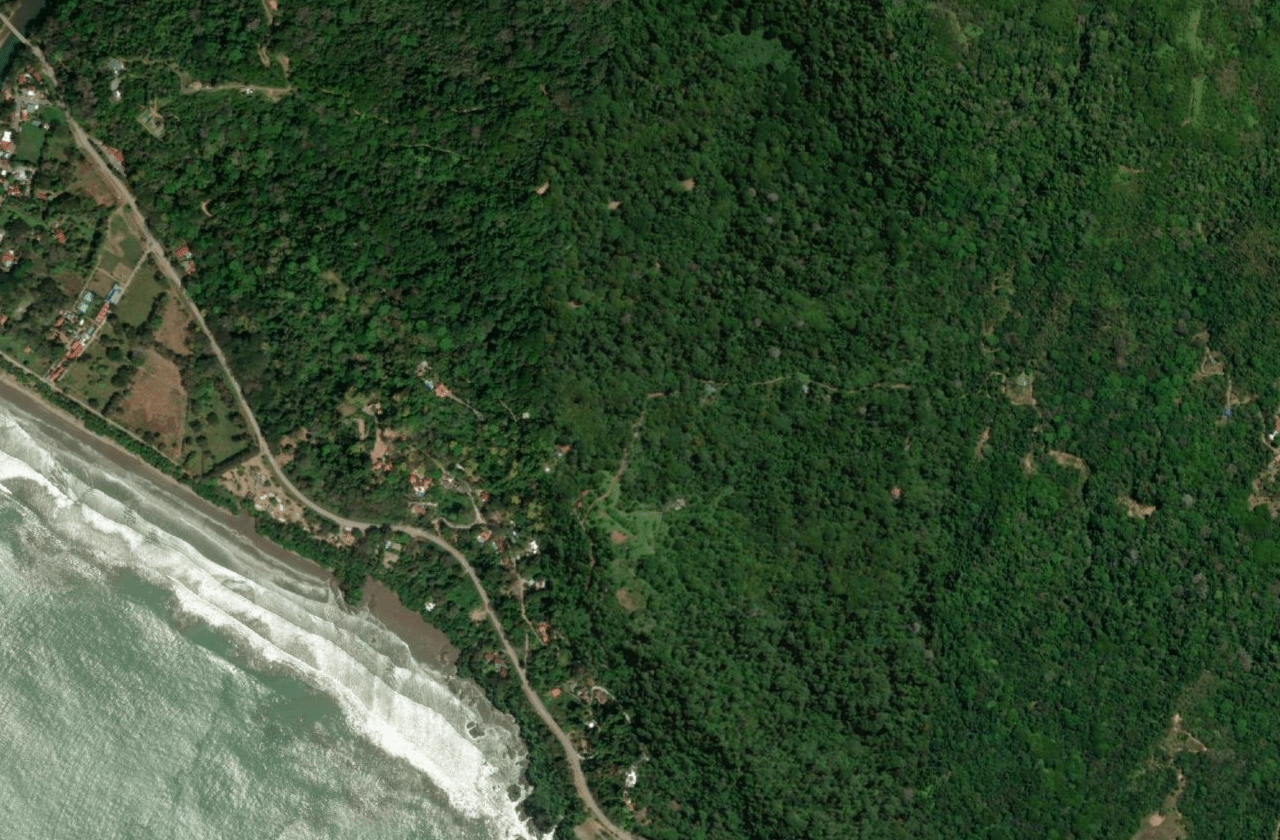 Satellite view of Dominical