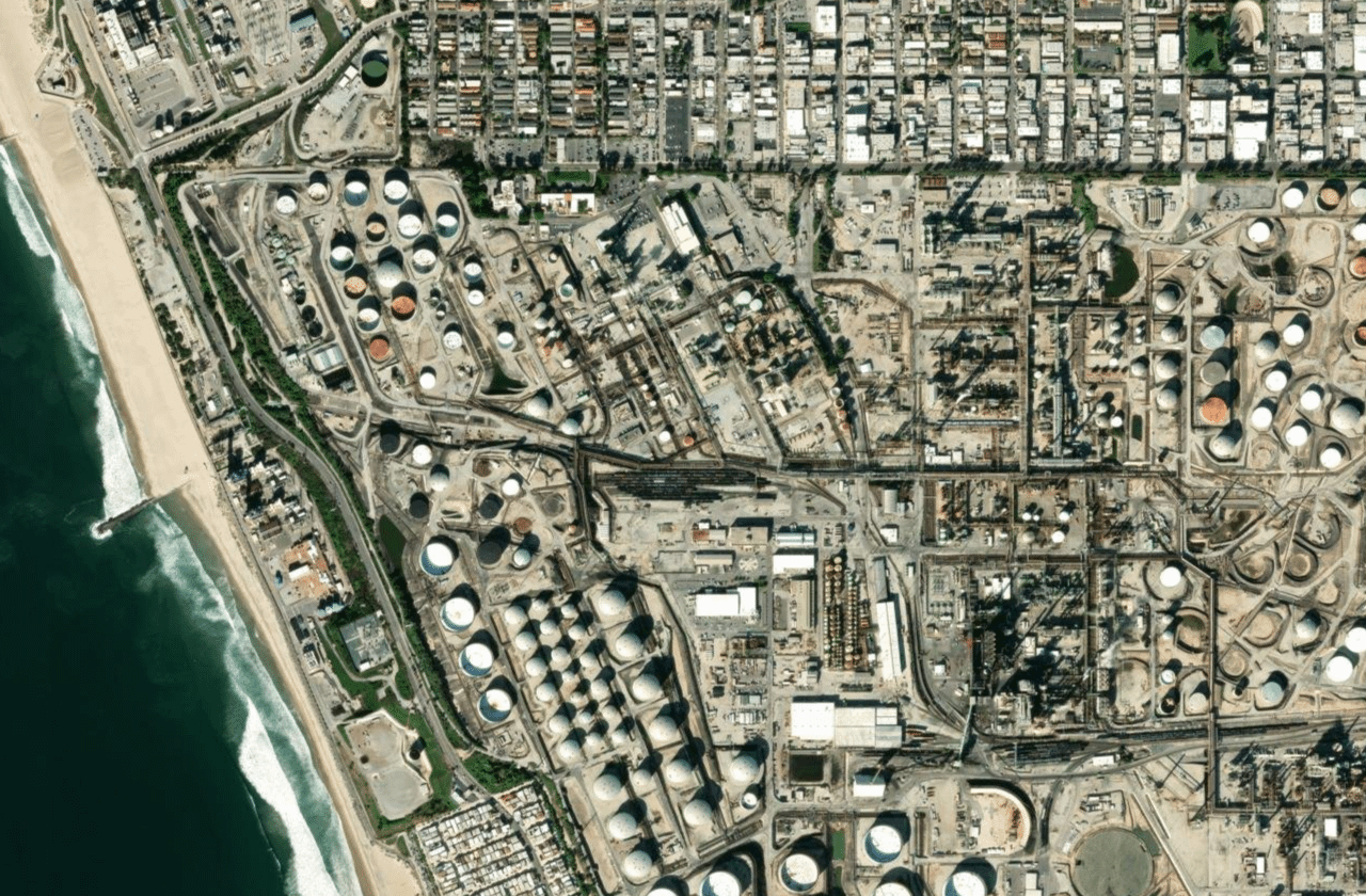 Satellite view of El Porto