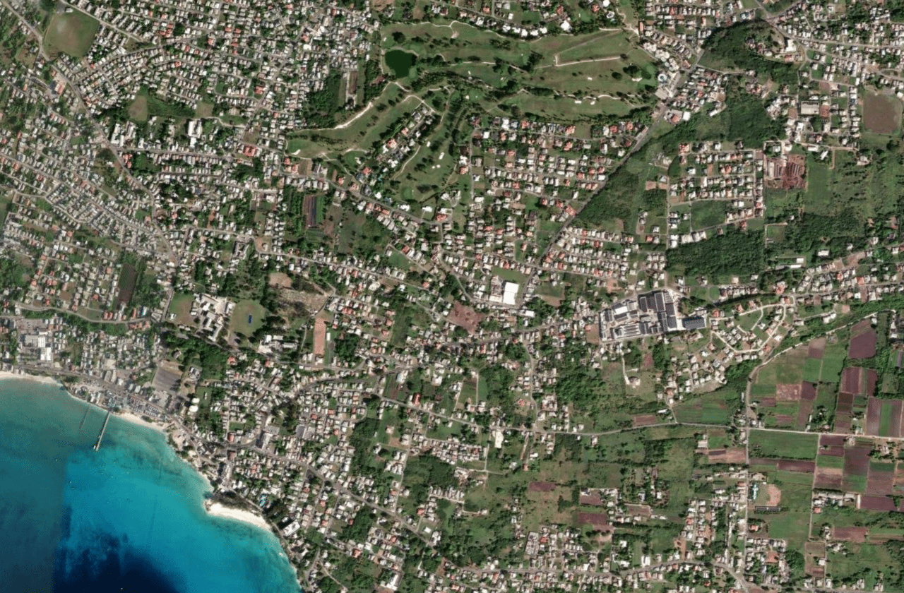 Satellite view of Freights Bay