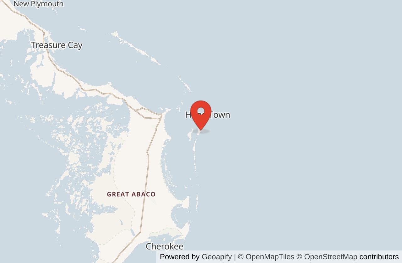 Map showing Garbanzo location