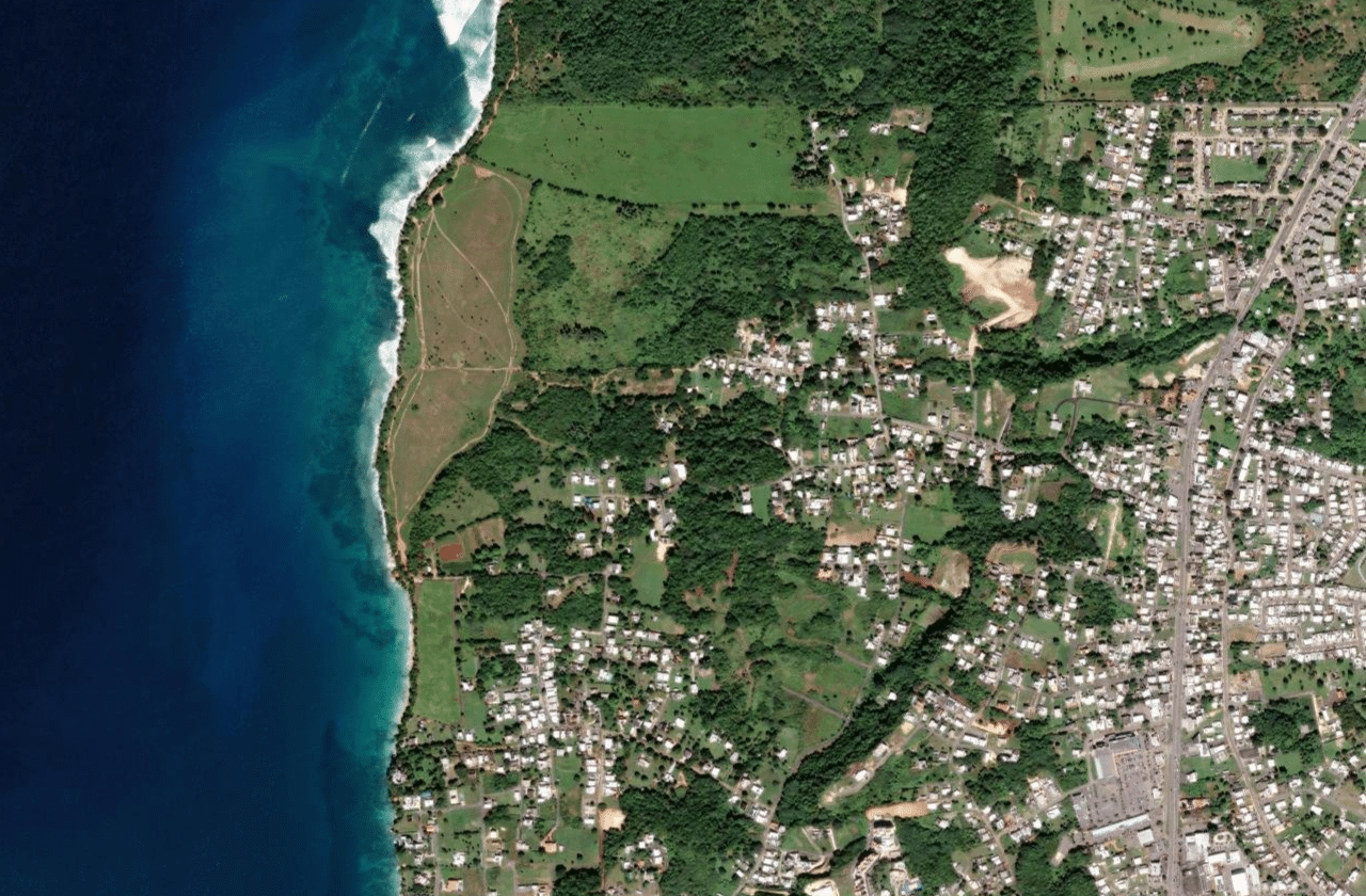 Satellite view of Gas Chambers