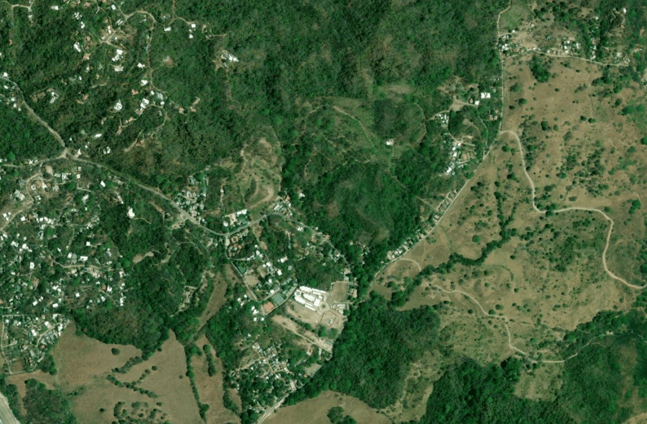 Satellite view of Guiones (Nosara)