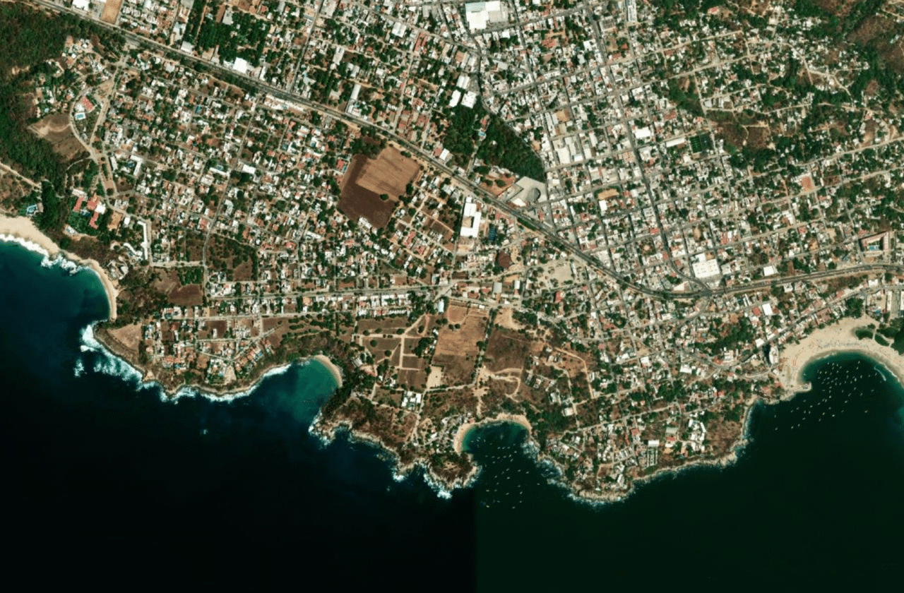 Satellite view of La Punta