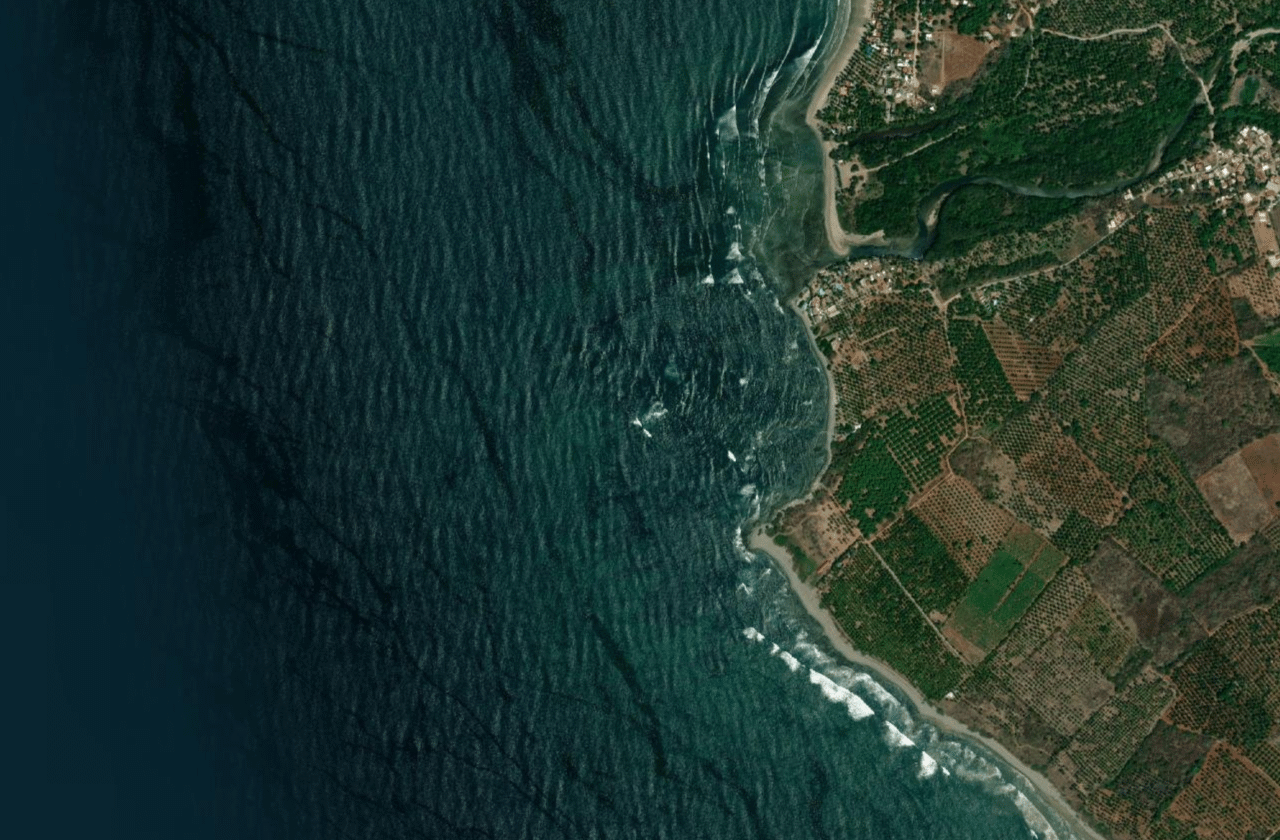 Satellite view of La Saladita