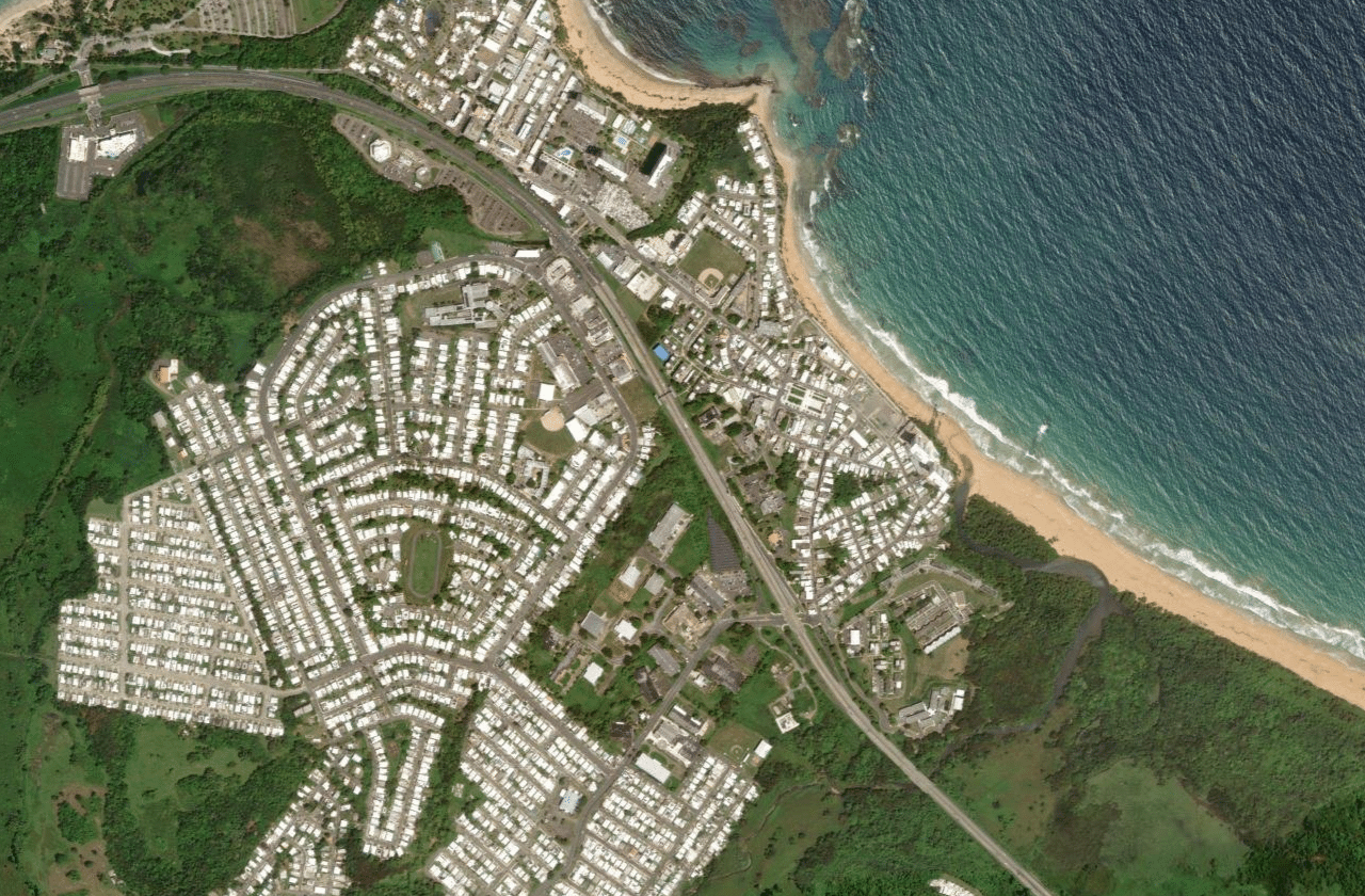 Satellite view of Luquillo - La Pared