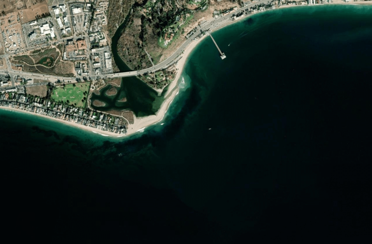 Satellite view of Malibu (First Point)
