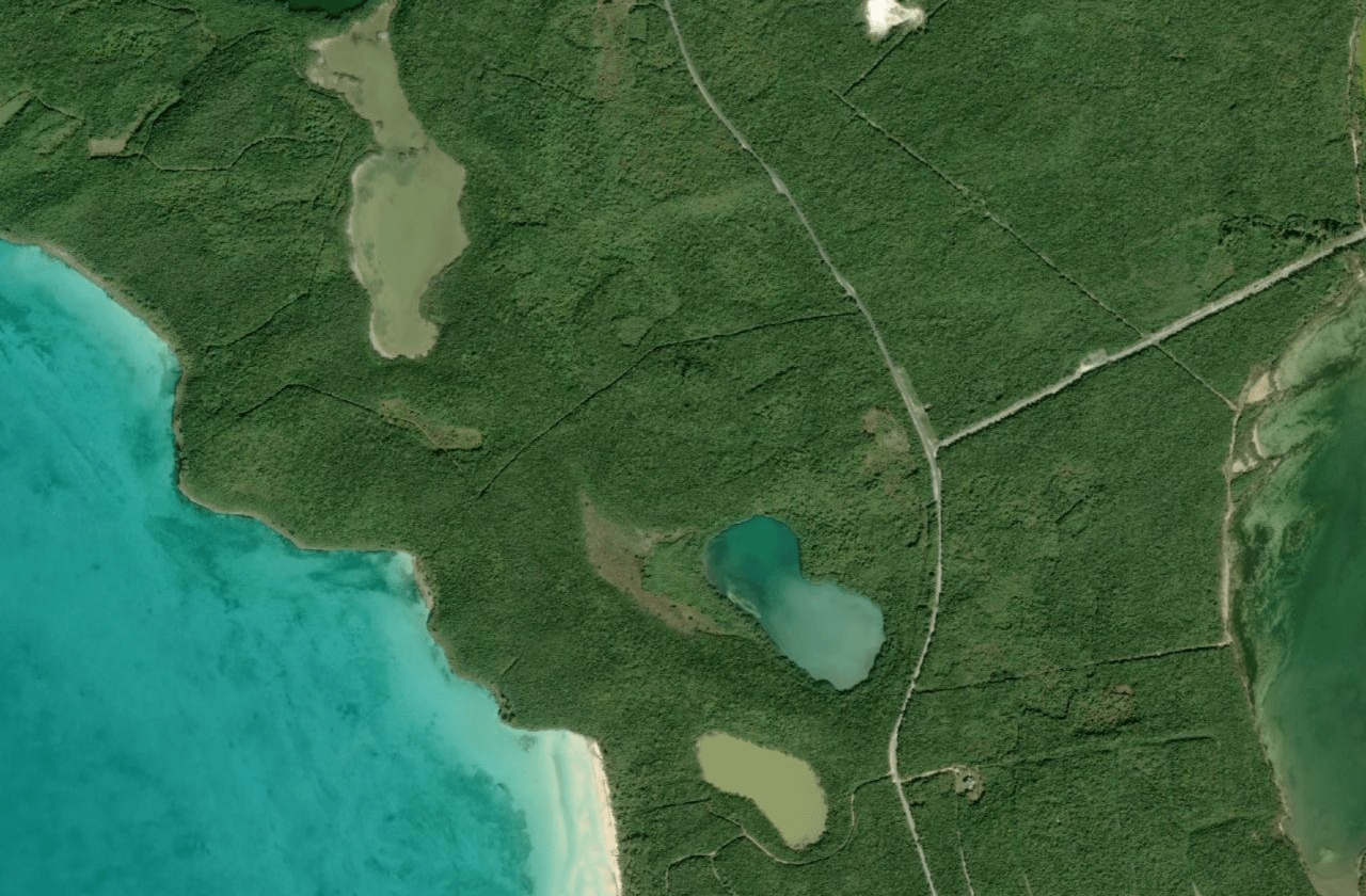 Satellite view of North Palmetto Point