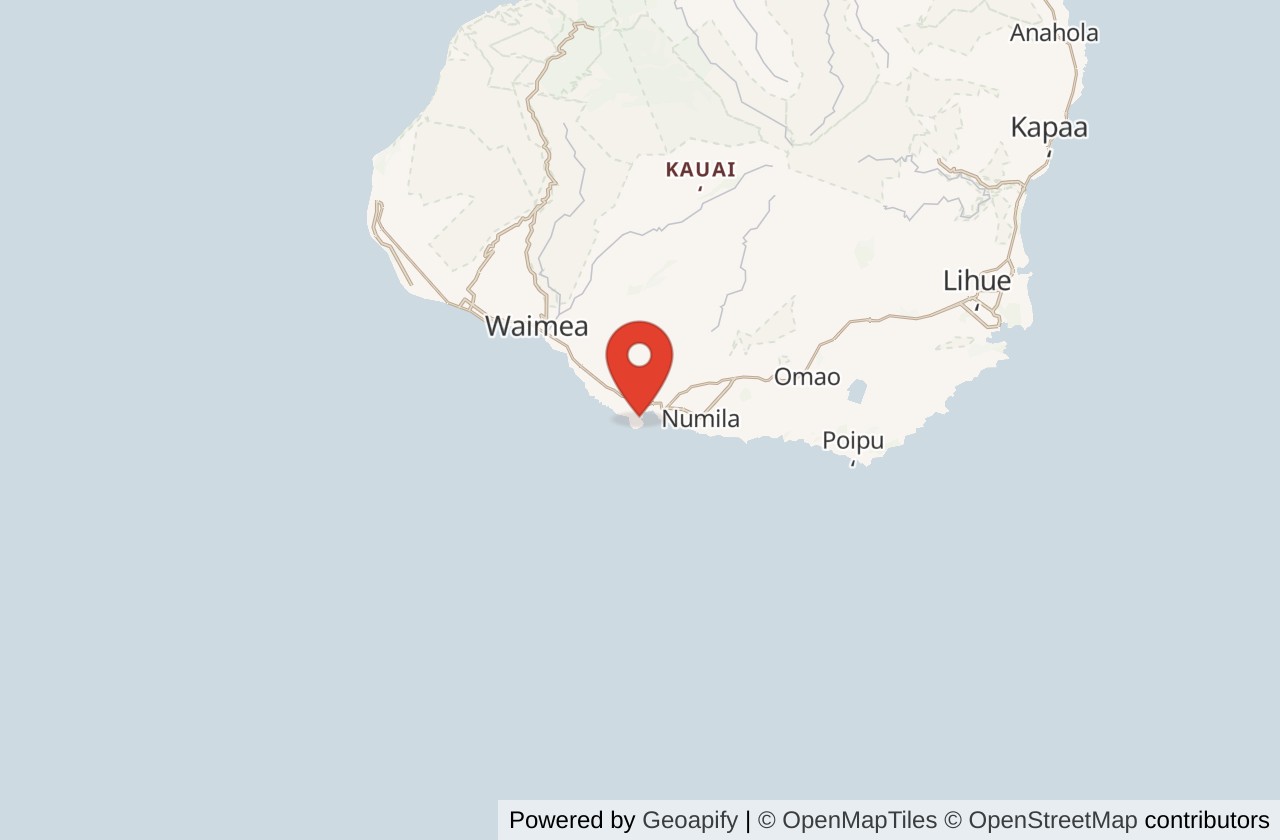 Map showing Pakalas (Infinities) location