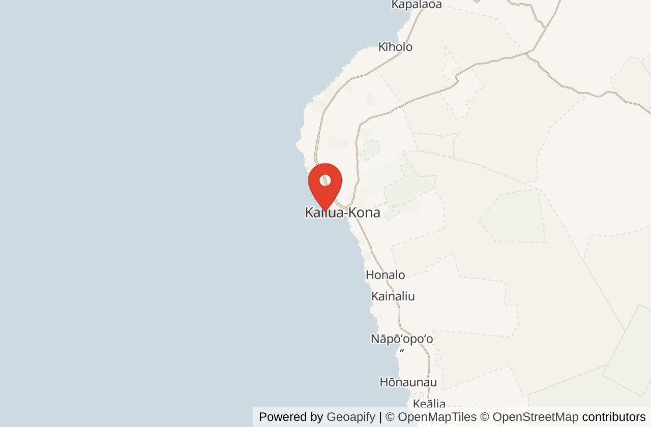 Map showing Pine Trees location