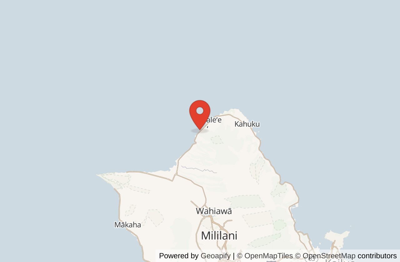 Map showing Pipeline (Banzai) location