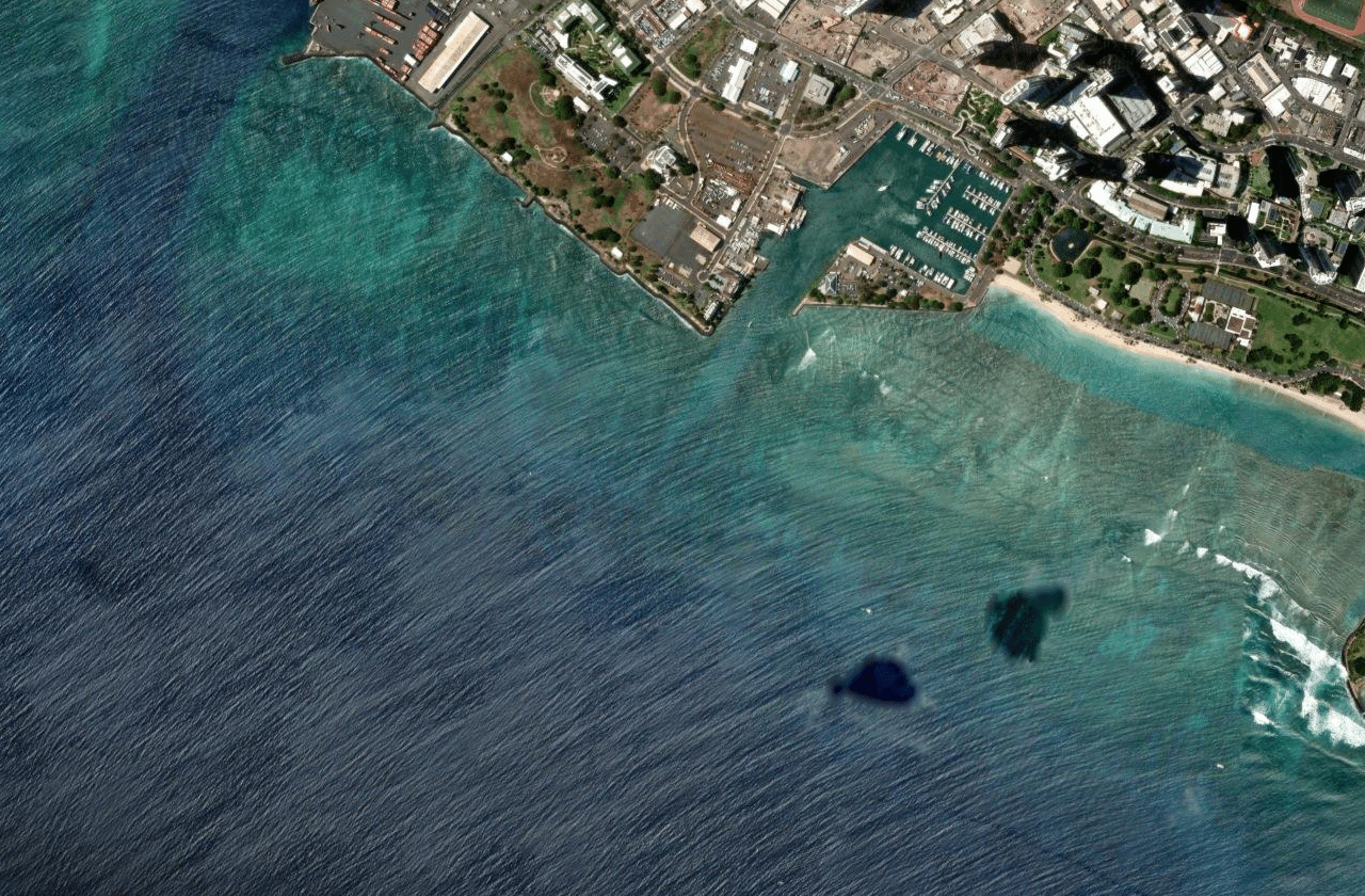 Satellite view of Point Panic