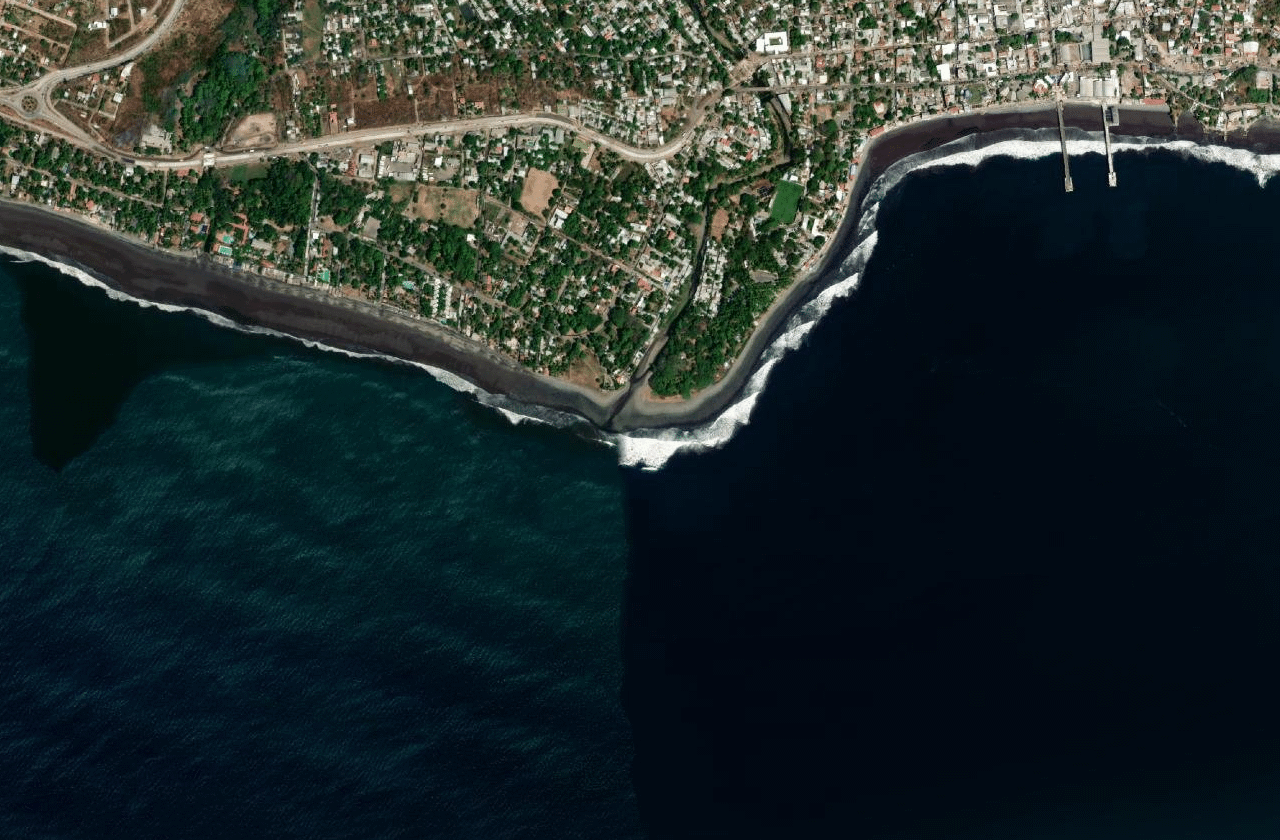 Satellite view of Punta Roca