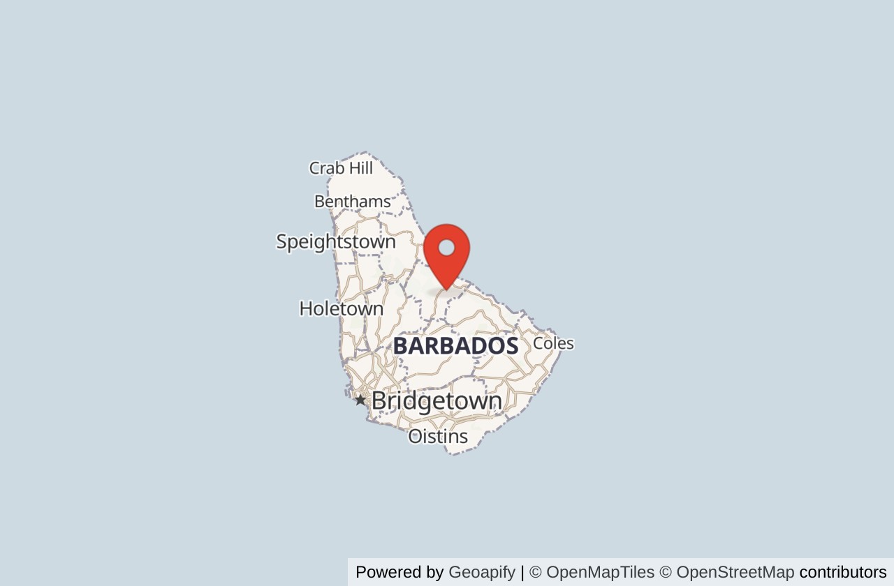 Map showing Soup Bowl (Bathsheba) location